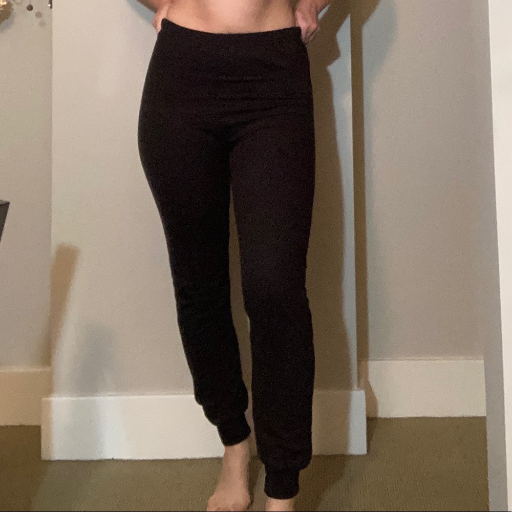 PLT black joggers/sweats